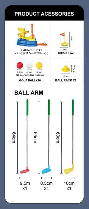 Swing into Fun: Kids Golf Toys Set for Active Play & Development! - Image 6