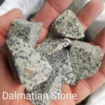 Uncut Dalmatian stone