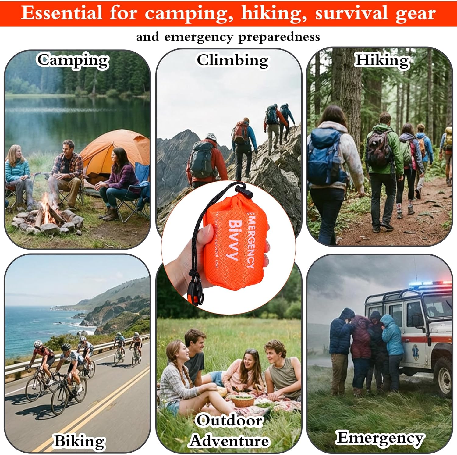 Emergency Bivy Sack – Compact Survival Sleeping Bag - Image 4