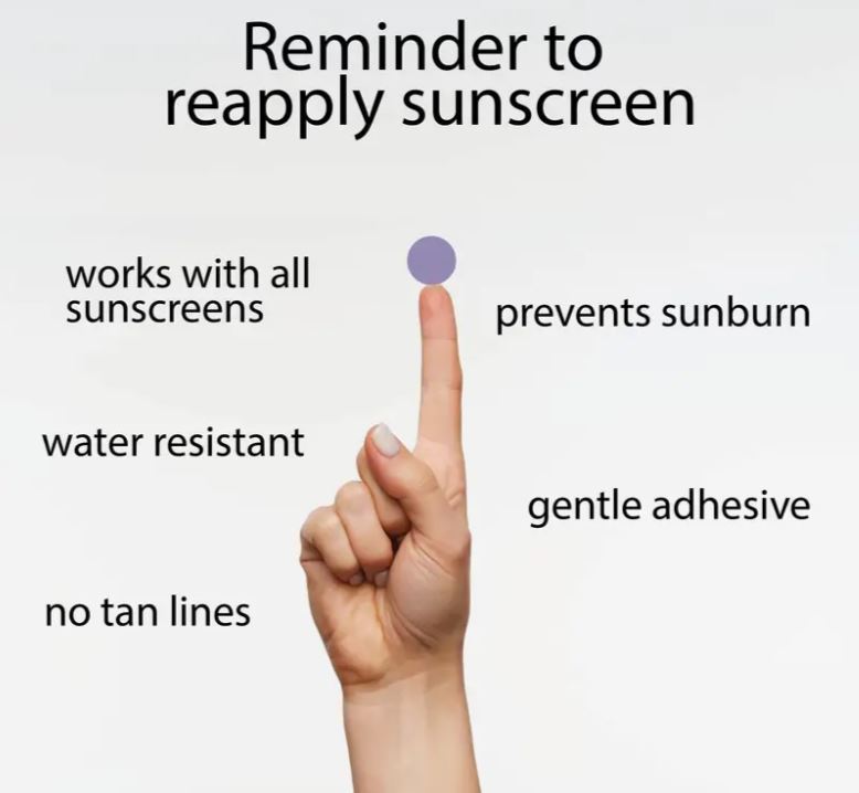 UV detection stickers