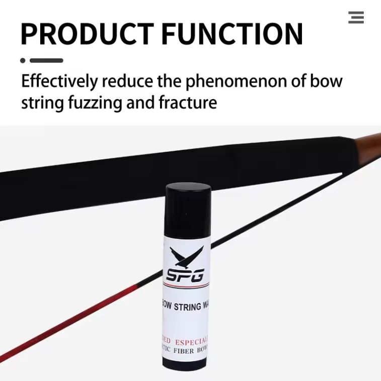 Archery Bow String Wax - Protective Bowstring Waterproof Lube - Image 3