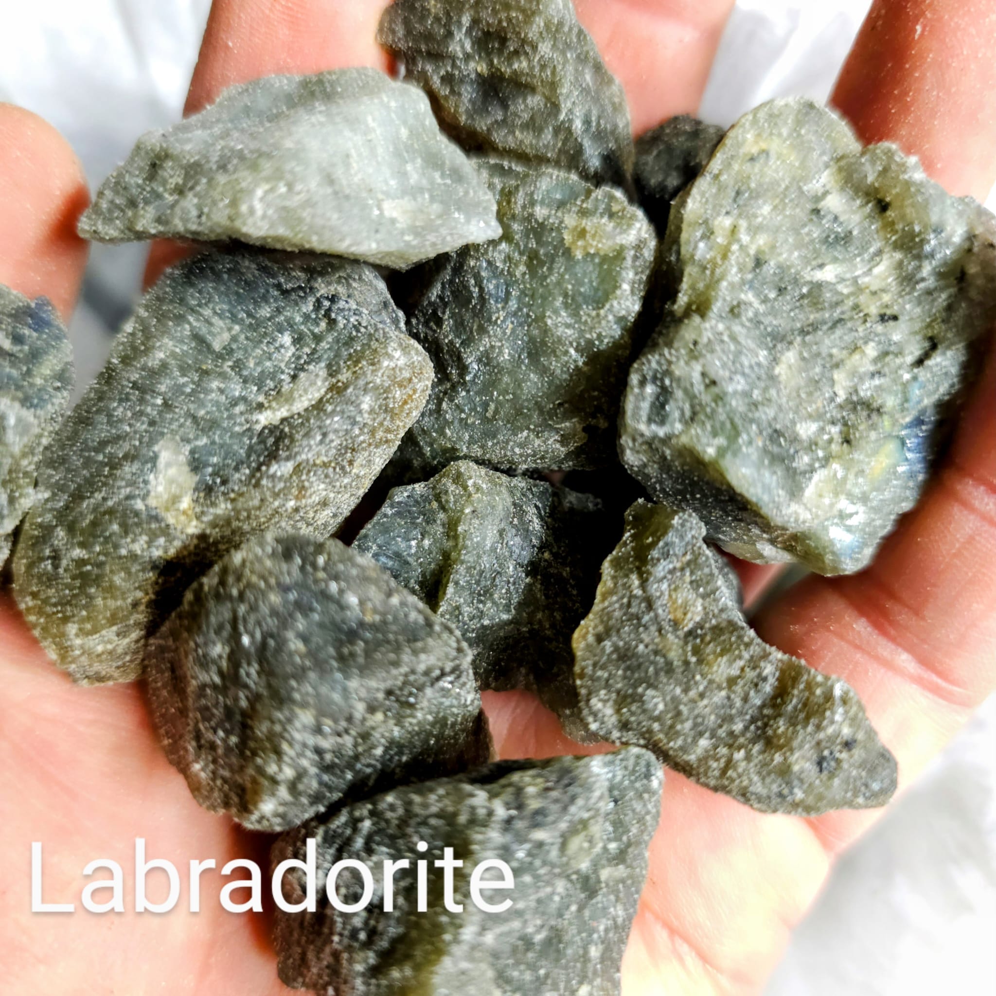 Uncut Labradorite
