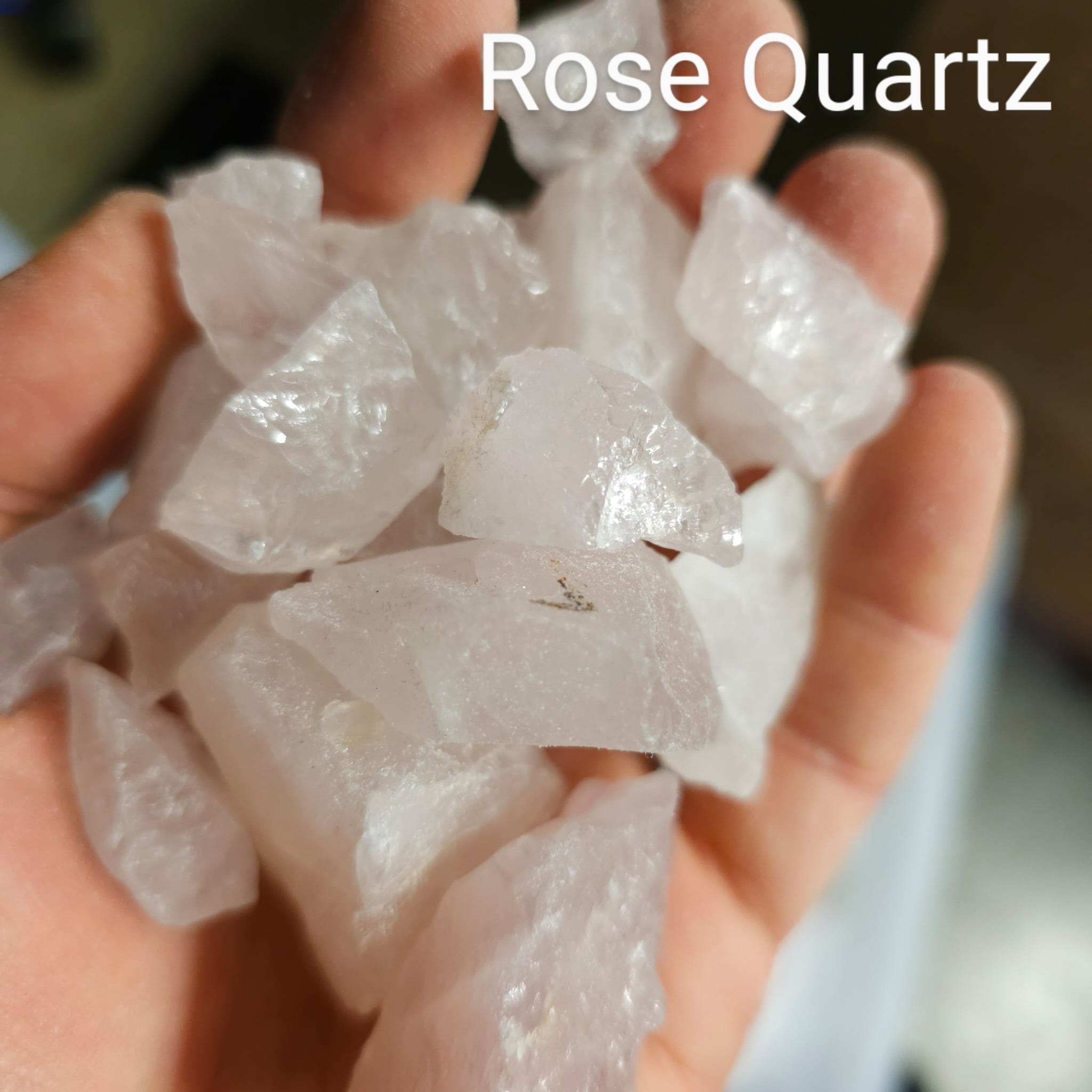 Uncut Rose Quartz