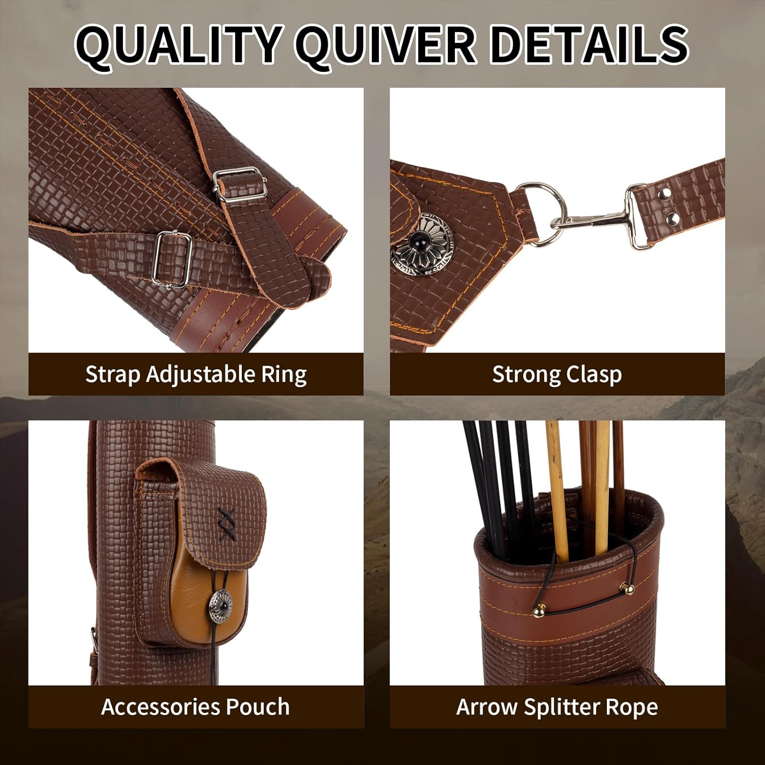 Leather quiver