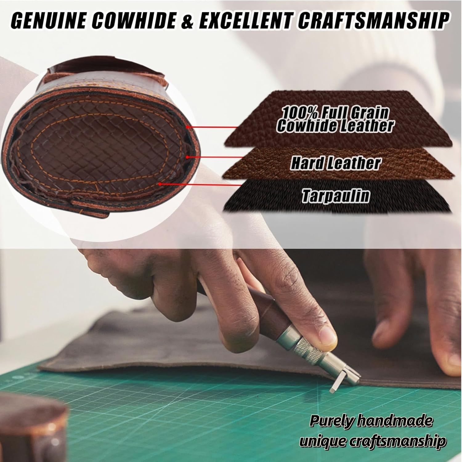 Traditional Shoulder Leather Quiver - Image 3