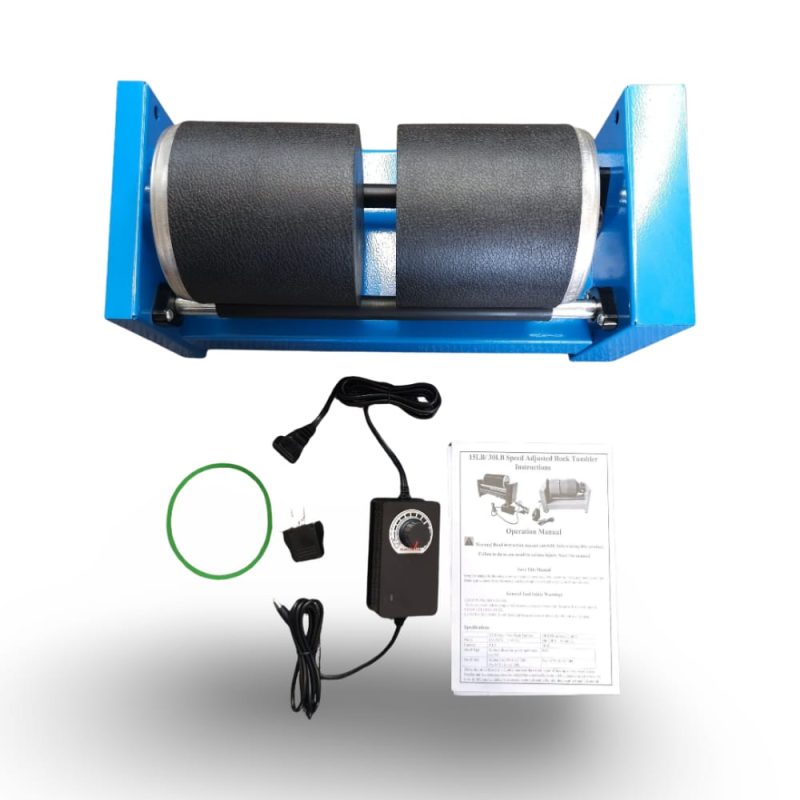 Rock tumbler double barrel 15lbs