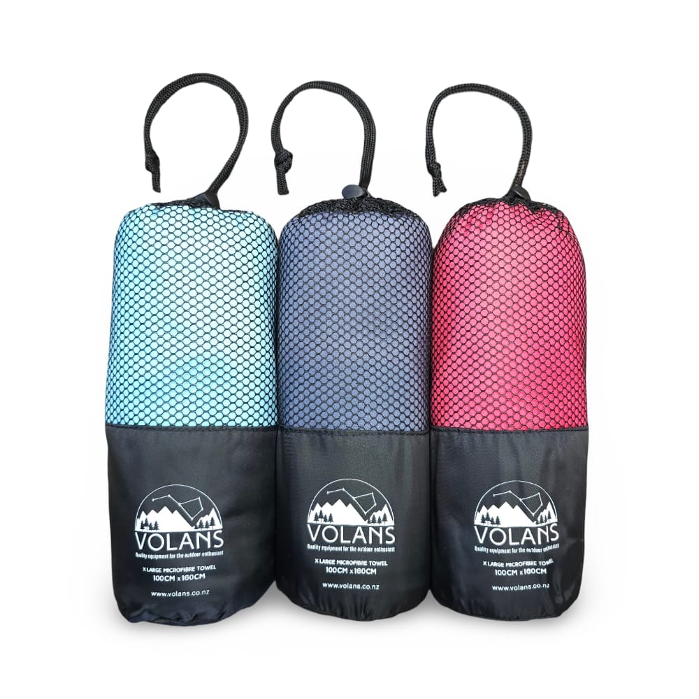 Extra-large microfibre beach towel measuring 160 x 100 cm