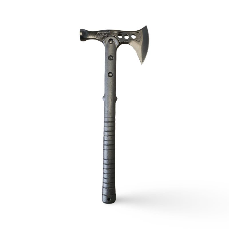 Tomahawk with Pummel – Stainless Steel 420 Blade, Plastic Handle & Multi-Function Survival Tool