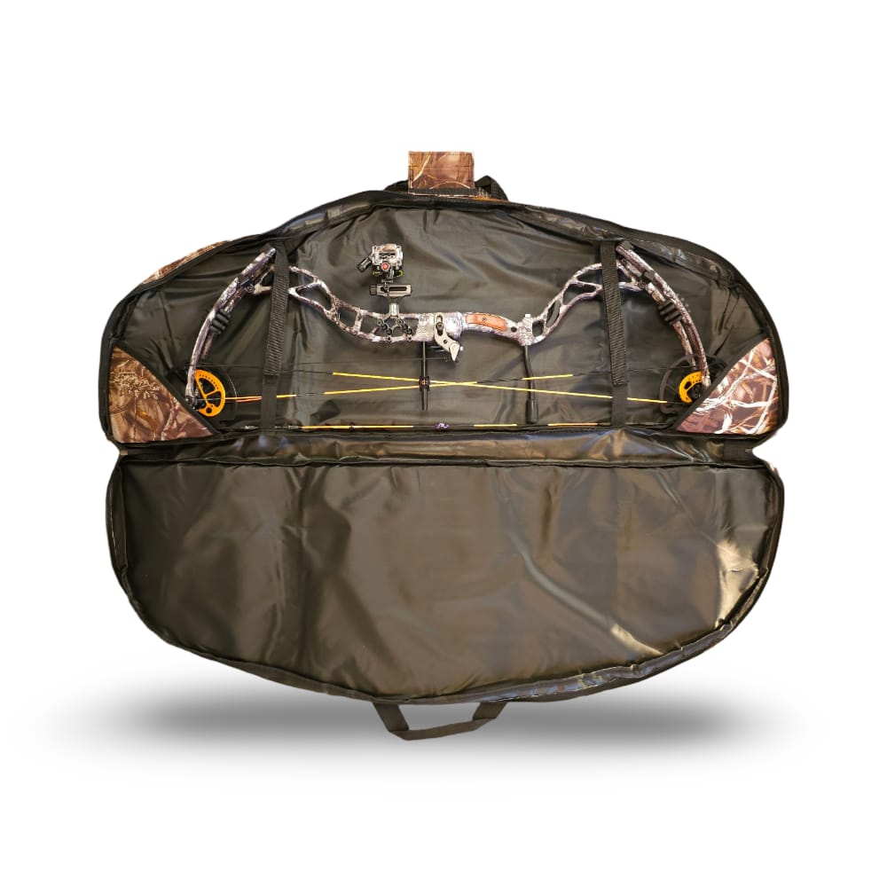 Compound Bow Case – Soft, Lightweight Bow Bag with Arrow Pocket and Backpack Straps - Image 4