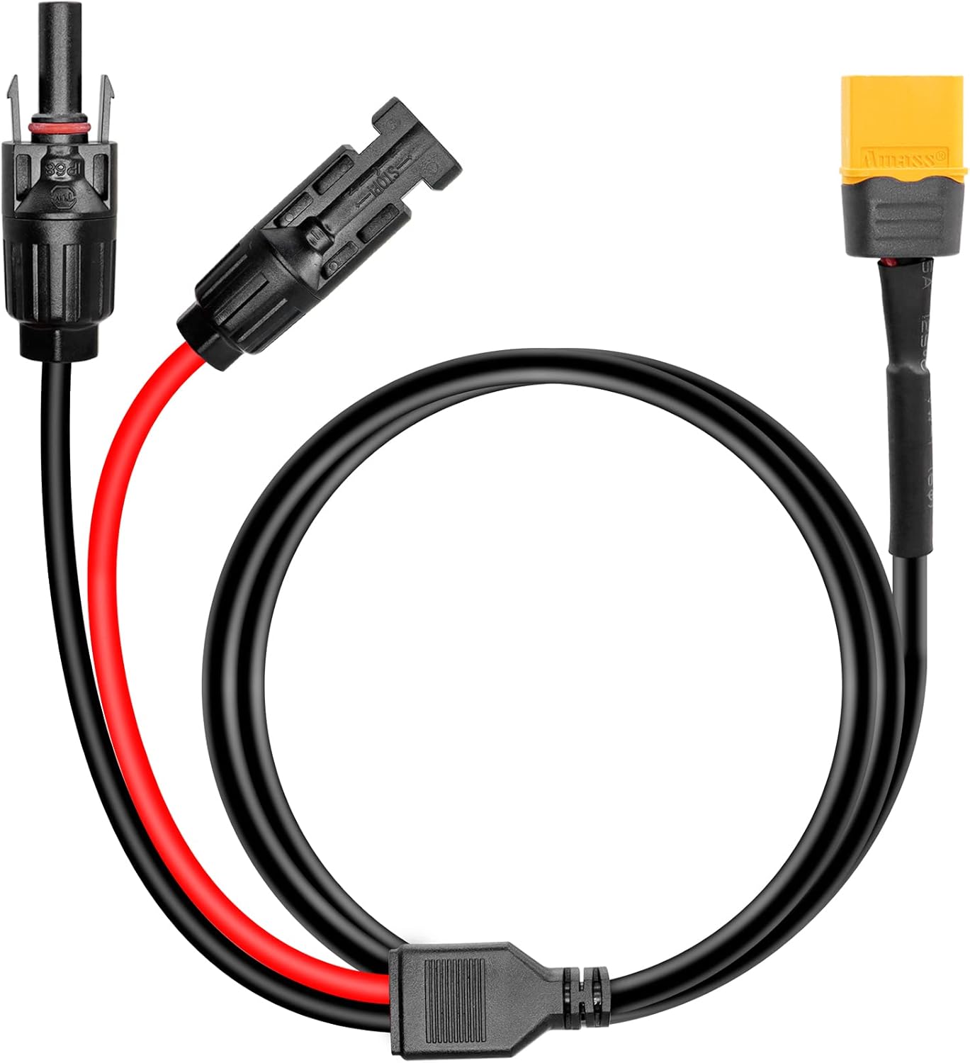 Solar Panel Connector to XT60 Female Solar Charging Cable – 3.5m or 5m Length for EcoFlow