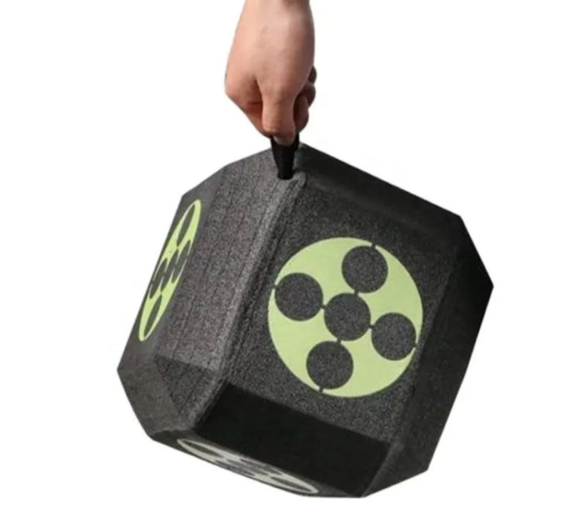 Archery target cube