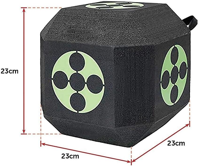 Archery 3D Dice Target Cube – 18-Sided Self-Healing Foam Target 🎯 - Image 3