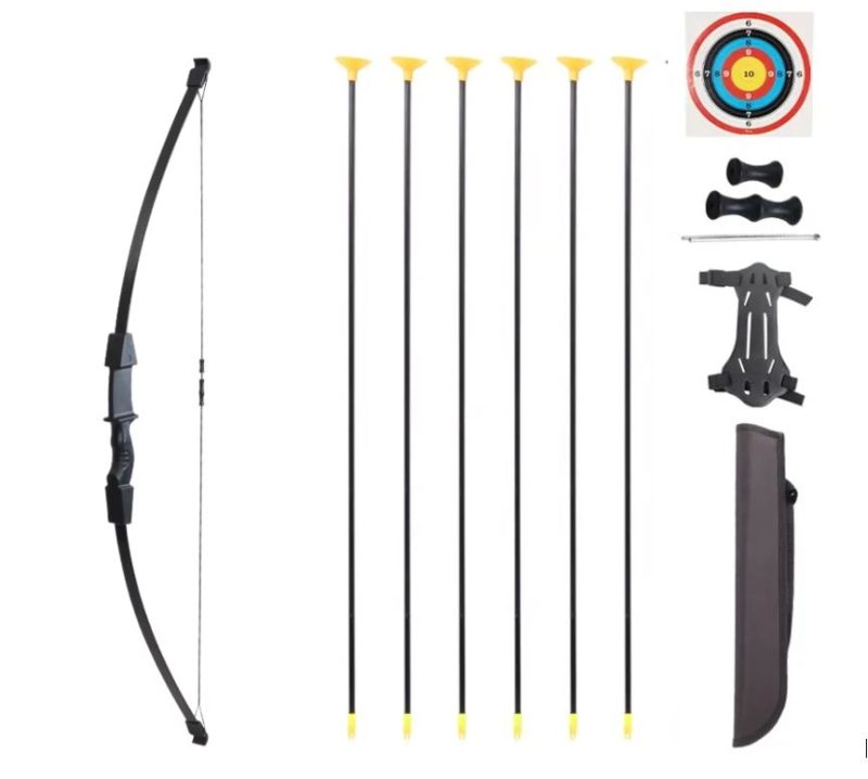 Beginner Bow and Arrow Set with sucker arrows for Kids