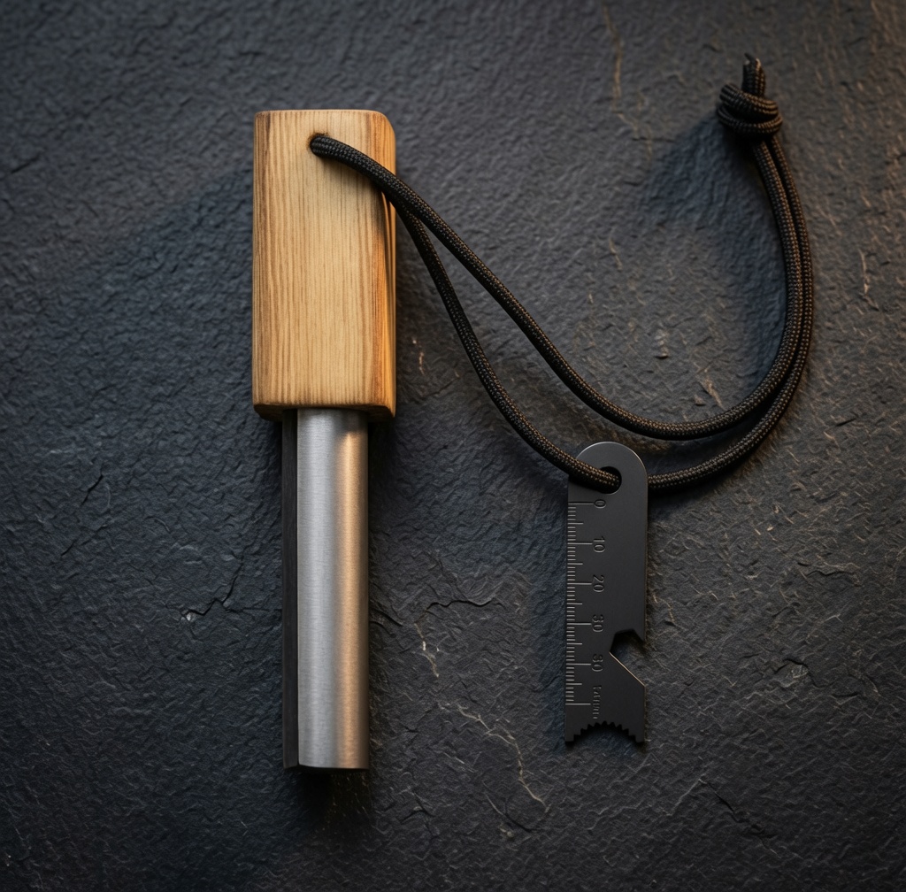 Ferrocerium & Magnesium Rod Fire Starter – As Seen on Naked & Afraid