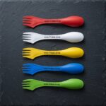 Tritan Plastic Sporks: 3-in-1