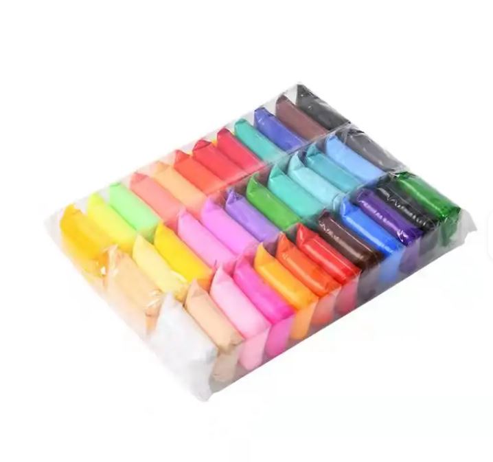 36-Color Air Dry Foam Clay Kit
