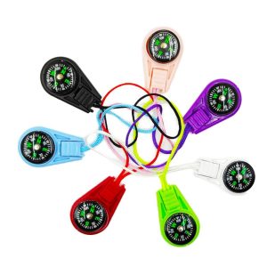 Volans Ultra-Compact Keychain Compass with Lanyard!