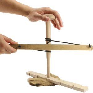 Solo Bow Drill Fire Starter Kit – Bamboo & Paulownia Wood Educational Tool