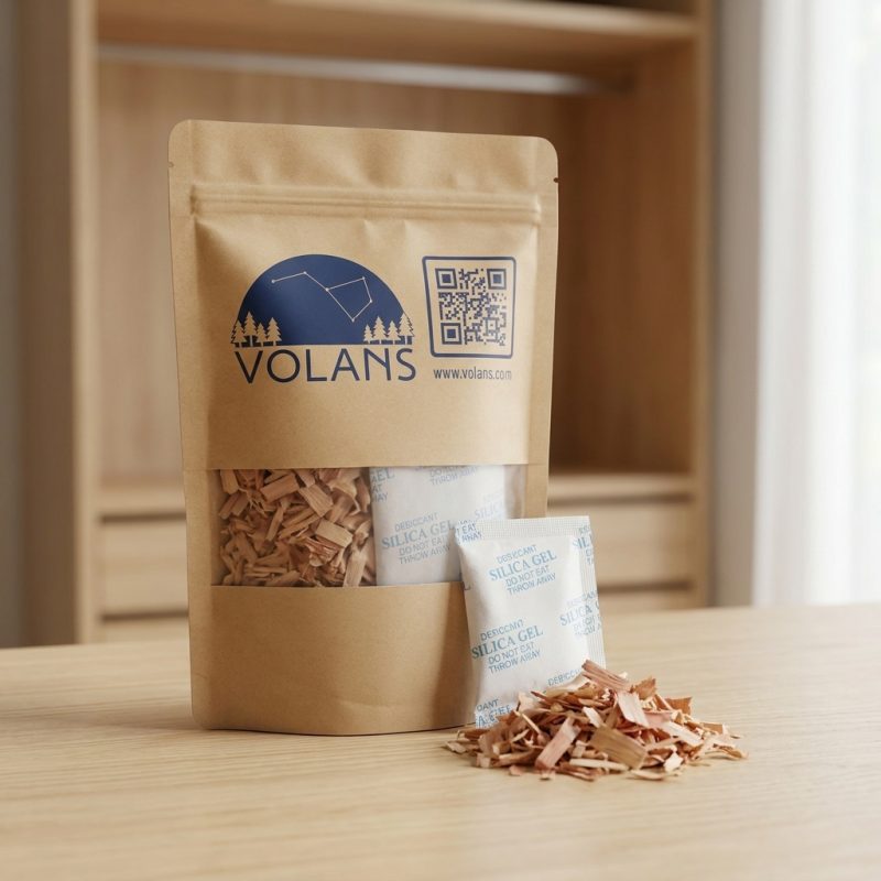 Volans Shoe Dryer Bag Refill – NZ Cedar + Silica