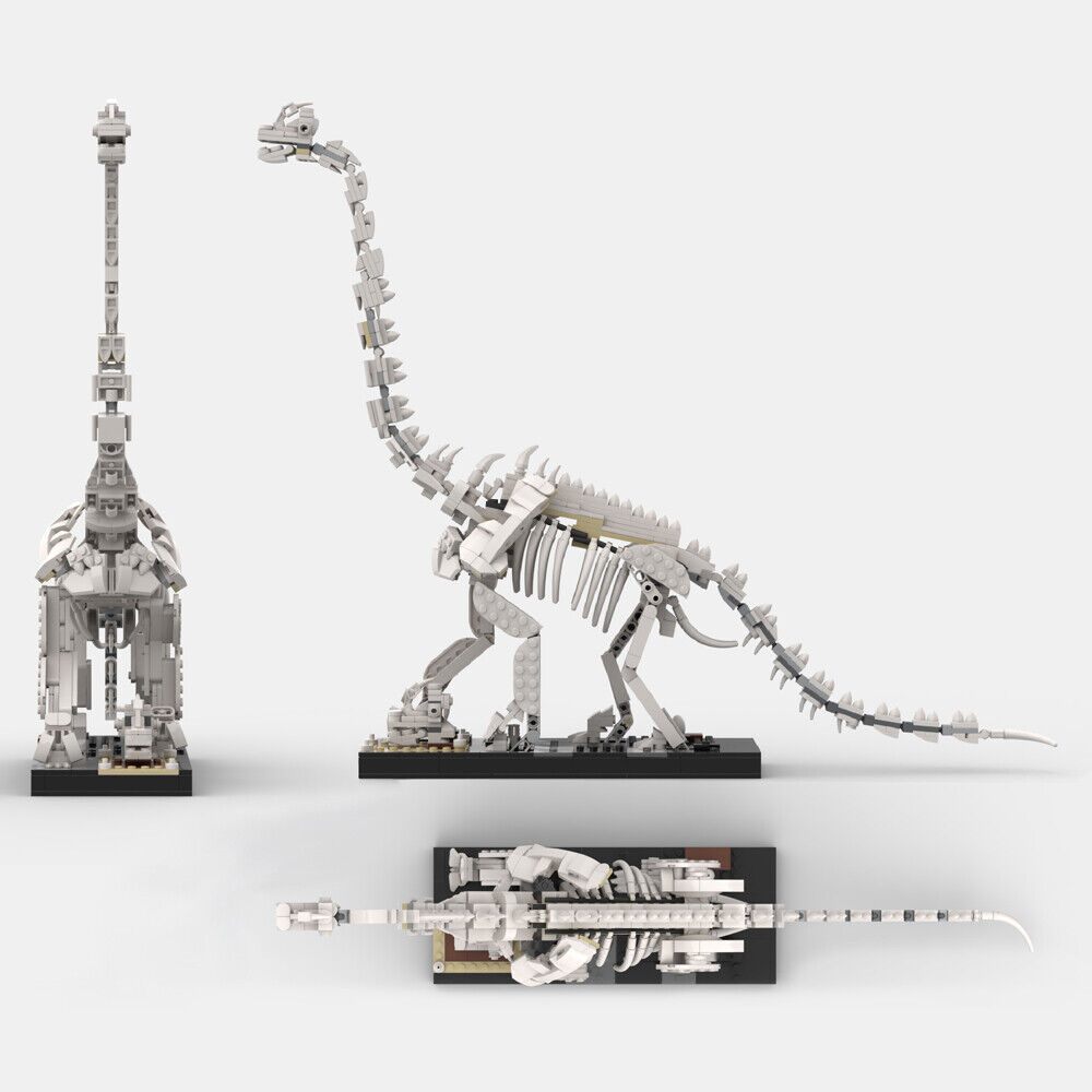 Giraffatitan Skeleton Building Block Set – 701 Pieces