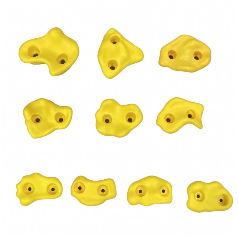 Complete Rock Climbing Holds Yellow set