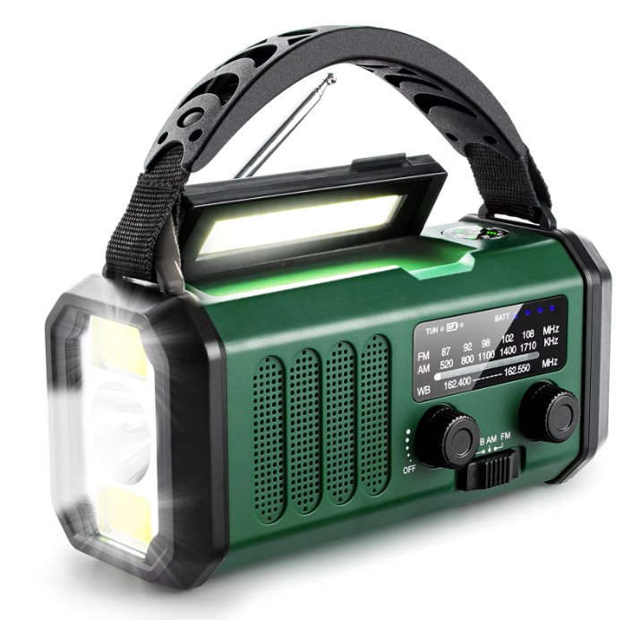 20000mAh Emergency Radio - 74,000mWh