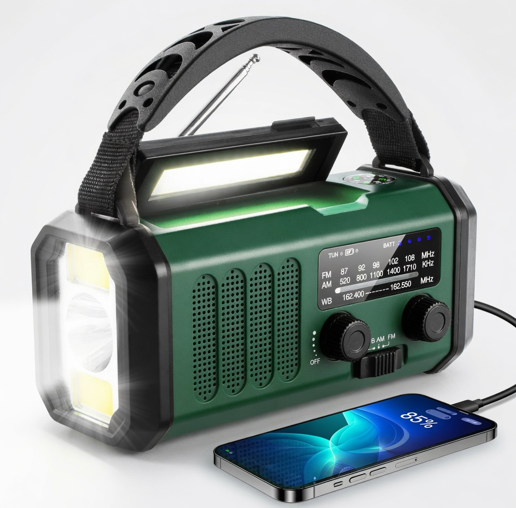 20000mAh Emergency Radio - 74,000mWh - Image 2