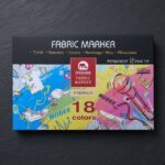 Mobee 18-colour fabric marker set box