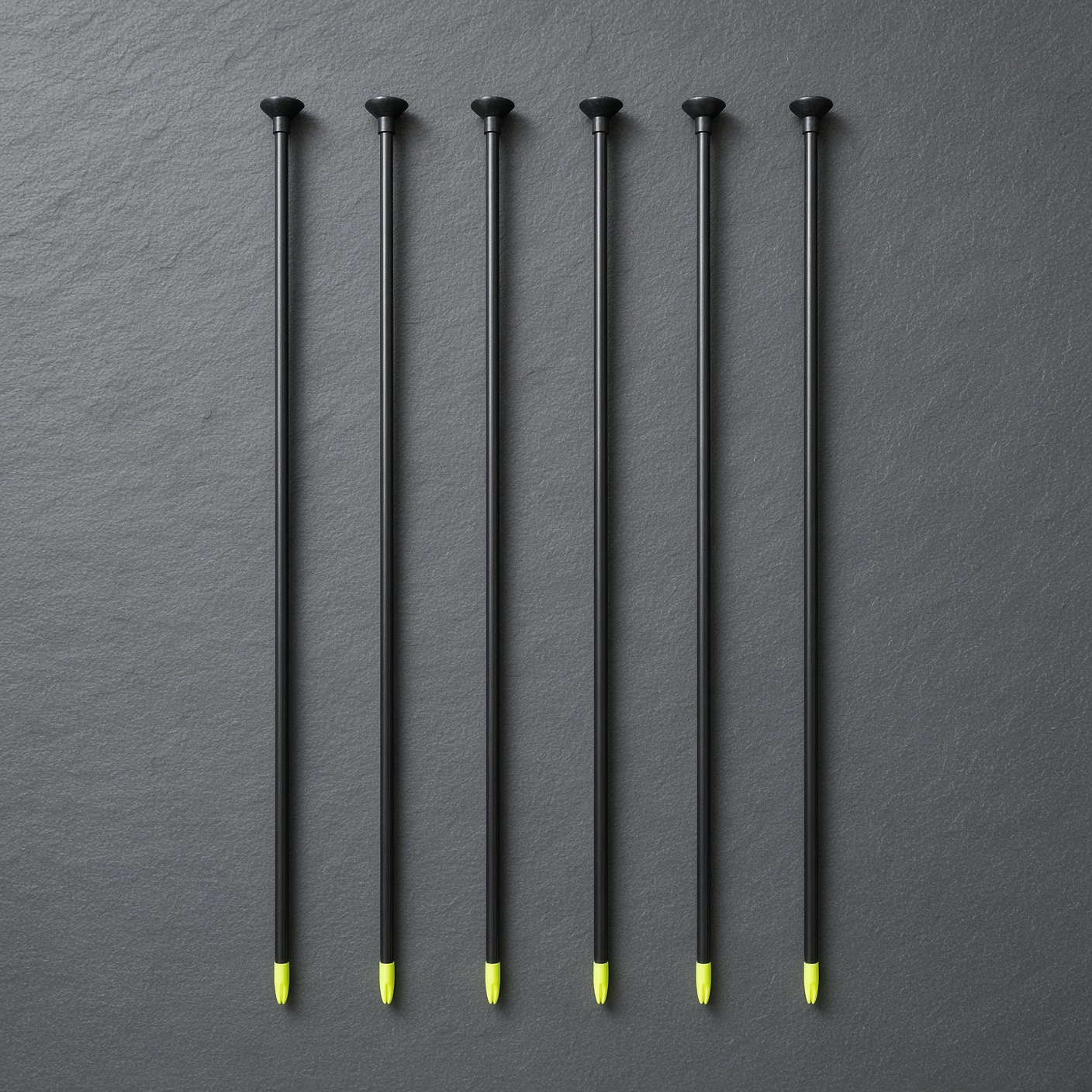 Black Suction Cup Arrows - Pack of 6